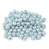 Wachsperlen aus Glas Ø6 mm (Varianta 01B weiß, Balení 50 Gram)