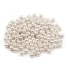 Wachsperlen aus Glas Ø6 mm (Varianta 01B weiß, Balení 50 Gram)