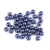 Wachsperlen aus Kunststoff Glance Ø8 mm (Varianta F59 Berliner Blau, Balení 20 Gram)