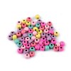 Holzperlen Ø8 mm pastelfarbend (Varianta Mix, Balení 20 Gram)