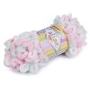Strickgarn Alize Puffy color 100 g (Varianta 4 (5862) weiss-gelb, Balení 1 Stück)
