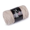 Baumwollstrickgarn für Makramee Twist, 500 g, entwirbar (Varianta 7 (8171) beige-weiß, Balení 1 Stück)