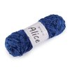 Chenille-Strickgarn Alice, 100 g (Varianta 1 weiß, Balení 1 Stück)
