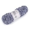 Chenille-Strickgarn Alice, 100 g (Varianta 1 weiß, Balení 1 Stück)