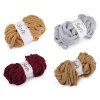 Chenille-Strickgarn Soft, 250 g (Varianta 1 hell-créme, Balení 1 Stück)