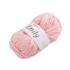 Chenille-Strickgarn Emily, 100 g (Varianta 1 (04) weiß, Balení 1 Stück)