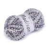 Strickgarn Madison mit Noppen, 100 g (Varianta 1 weiß, Balení 1 Stück)