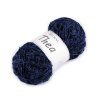 Chenille-Strickgarn mit Lurex Thea, 100 g (Varianta 1 hell-grau silber, Balení 1 Stück)