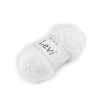 Beilauf- und Strickgarn Levi, 50 g (Varianta 1 weiß, Balení 1 Stück)