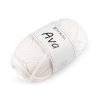 Strickgarn Ava zur Herstellung von Taschen und Körben, 100 g, rund (Varianta 1 Off White, Balení 1 Stück)