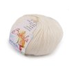 Strickgarn mit Wolle und Seide Babala, 50 g (Varianta 1 (001) hell-créme, Balení 1 Stück)