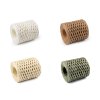 Raffia-Bast natürlich zum Flechten von Taschen, Breite 5–8 mm (Varianta 1 (G8) hell-créme, Balení 1 Stück)