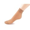 Nylonsocken 20 den, 2 Paare (Varianta 1 Hautfarbe, Balení 1 Dose)