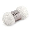 Chenille-Strickgarn Betynka, 100 g (Varianta 1 (301) weiß, Balení 1 Stück)