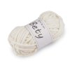 Chenille-Strickgarn Betty, 100 g (Varianta 1 (04) weiß, Balení 1 Stück)