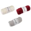 Garn Marshmallow Velvet dick, Ø 10 mm, 500 g (Varianta 1 (005) hell-créme, Balení 1 Stück)