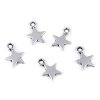 Anhänger Stern Ø10 mm (Varianta platine, Balení 10 Stück)