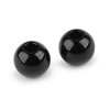 Wachsperlen aus Kunststoff Ø 30 mm (Varianta 2 (F75) schwarz, Balení 2 Stück)