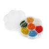 Set Glasperlen Rocailles in Box (Varianta 1 Mix Multicolor, Balení 1 Dose)