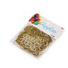 Konfetti-Ringe – für Party, Hochzeit, Feier (Varianta 1 Gold hell, Balení 1 Tüte)