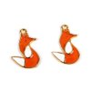 Metallanhänger/Zipper-Schlaufe Fuchs (Varianta 1 (B81594) orange, Balení 2 Stück)