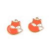 Metallanhänger/Zipper-Schlaufe Fuchs (Varianta 1 (B81594) orange, Balení 2 Stück)