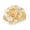 Brosche/Haarschmuck Satinblume, Ø 14,5 cm (Varianta 1 weiß, Balení 1 Stück)