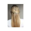 Französische Haarspange mit Blättern (Varianta 1 silber, Balení 1 Stück)