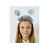 Haarreifen für Weihnachten/Party, Schneeflocken (Varianta 1 Silber, Balení 1 Stück)