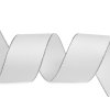 Taftband Breite 40 mm mit Lurex (Varianta 100 weiß silber, Balení 10 M)