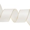 Taftband Breite 40 mm mit Lurex (Varianta 100 weiß silber, Balení 10 M)