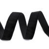 Samtband elastisch Breite 16 mm (Varianta 2 schwarz, Balení 1 M)