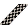 Gummizug weich, Breite 30 mm, Karo (Varianta schwarz Karo, Balení 1 m)