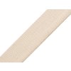 Gurtband Baumwolle Breite 30mm (Varianta Naturfarbe hell, Balení 25 M)