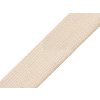 Gurtband aus Baumwolle Breite 40mm TSCHECHISCHE HERSTELLUNG (Varianta Naturfarbe hell, Balení 25 M)