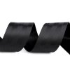 Gurtband mit Glanz beidseitig, glatt, Breite 50 mm (Varianta 1 schwarz, Balení 1 M)