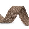 Gurtband beidseitig Breite 39 mm (Varianta 1 braun-beige, Balení 1 m)