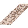 Gurtband beidseitig Breite 50 mm (Varianta 1 beige, Balení 1 m)