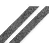 Kleiderschnur flach/Schlauchkordel Breite 11 – 15 mm (Varianta 3 grau-trüb, Balení 10 m)