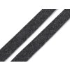 Kleiderschnur flach/Schlauchkordel Breite 11 – 15 mm (Varianta 3 grau-trüb, Balení 10 m)