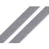 Kleiderschnur flach/Schlauchkordel Breite 11 – 15 mm (Varianta 3 grau-trüb, Balení 10 m)