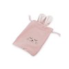Geschenkbeutel Hase, 15 x 28 cm, Samt (Varianta 1 hell-créme, Balení 1 Stück)