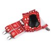 Hosenträger Weihnachten Breite 3,5 cm Länge 120 cm (Varianta 2 rot, Balení 1 Stück)