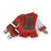 Hosenträger Weihnachten Breite 3,5 cm Länge 120 cm (Varianta 2 rot, Balení 1 Stück)