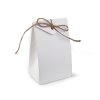 Verpackung Papiertüte mit Schnur (Varianta milchfarbig, Balení 50 Stück)