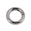 Karabiner Ring für Handtaschen / Schlüssel Ø18 mm (Varianta 1 Nickel, Balení 1 Stück)