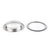 Ösen mit Scheibe Innen-Ø 35 mm/Außen-Ø 48 mm (Varianta 1 Nickel, Balení 10 Paar)