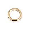 Karabiner Ring für Schlüssel / Handtasche Ø16 mm (Varianta 1 Nickel, Balení 2 Stück)