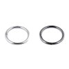 Karabiner Ring für Handtaschen / Schlüssel Ø50 mm (Varianta 1 Nickel, Balení 1 Stück)