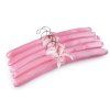 Satin Kleiderbügel gepolstert (Varianta 2 Vanille, Balení 5 Stück)